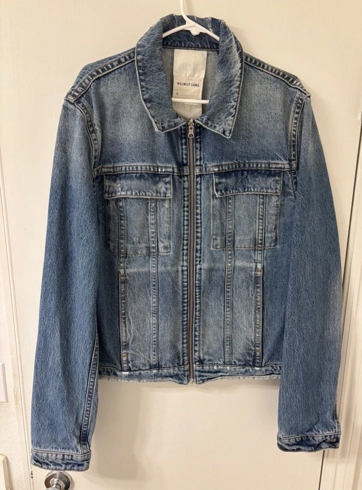 Джинсовая куртка на молнии Helmut Lang - Изображение 2 из 4