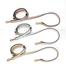 Replacement Adjustable Handle Bag Strap Genuine Leather Shoulder Lichee Pattern