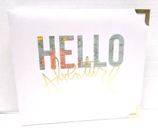 Project Life Becky Higgins 2-D ring 10.5" x 9.25" BINDER Album Scrapbook HELLO