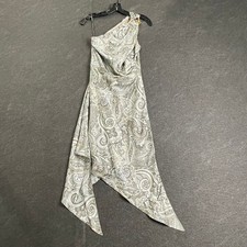 MARCIANO BY GUESS Treasure Printed Dress Women's Size US 2 Taupe