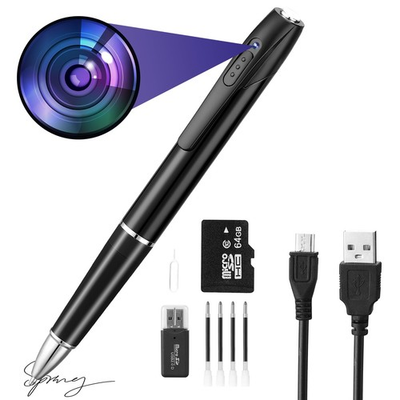 #ad 1080P HD 64GB Mini Body Cam Cameras Mini Rechargeable Small Pocket Cam... $48.36