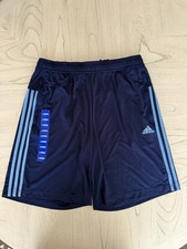 New Adidas Men s Designed 2 Move 3-Stripes Shorts Blue Light Blue Size Large