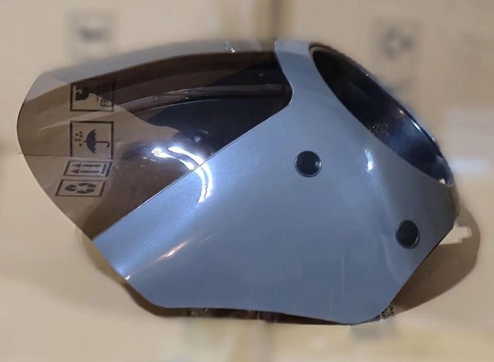 Memphis Shades Cafe Fairing Gunship Gray MEM7301 MEK1994 06 - 17 HD Dyna Foto 3 de 4