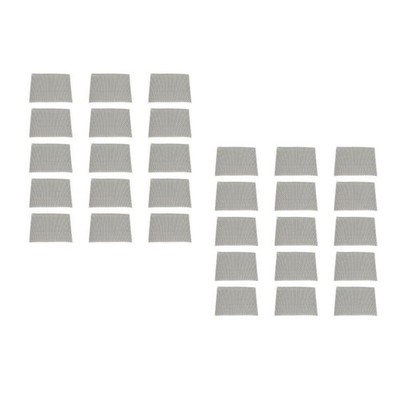 2 Count Drahtgeflecht Edelstahl Aquarium-netzmatte Edelstahlnetz