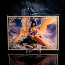 Hinata Hyuga Waifu Trading Card A6 Oversized Glitter Frame Naruto SP Angel Chase