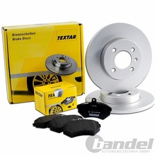 TEXTAR BREMSSCHEIBEN 266mm + BELÄGE VORNE passend für CITROEN C2 JM + C3 FC