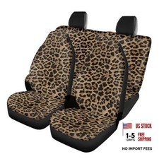 Brown Leopard Print Car Seat Covers Full Setabstract Cheetah Brown Black Brown Leopard Print Car Seat Covers Full Setabstract Cheetah Brown Black