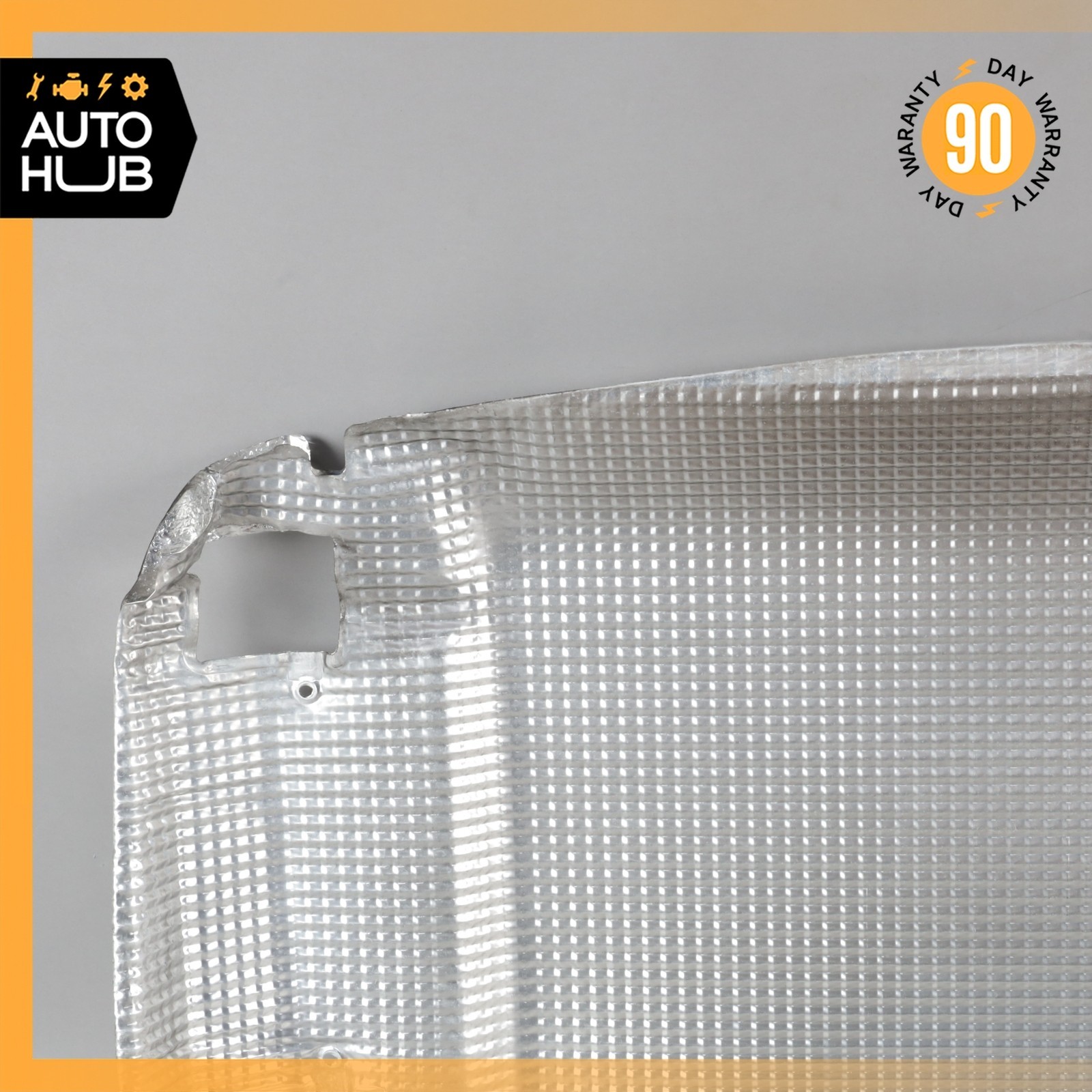 05-12 Aston Martin DB9 Exhaust Muffler Heat Heat Shield Plate 8D335290AA OEM 34k