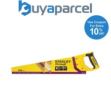 Stanley Sharpcut Handsaw 20 Inch 500mm 11TPI STA120371 1-20-371 STHT20371-1