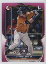 2023 Bowman Prospects Fuchsia /299 Ryan Clifford #BP-10 14qw