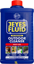 Jeyes Fluid Outdoor Cleaner (1 Litre). Multi Use Disinfectant Liquid - Kills 99