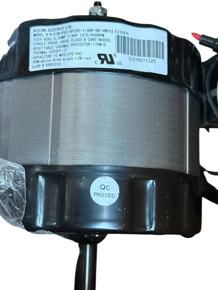 Motor de repuesto Master Flow MOTOR24DD para 24 pulgadas Ventilador de accionamiento directo para toda la casa Foto 2 de 4