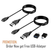 2-Pack Charger Lead for Garmin Approach S60 S62 S70 G12 X10 Smart Golf Watch UK