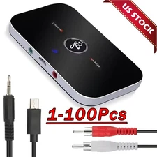 Bluetooth Transmitter & Receiver Wireless Adapter For Home stereos/speakers Lot