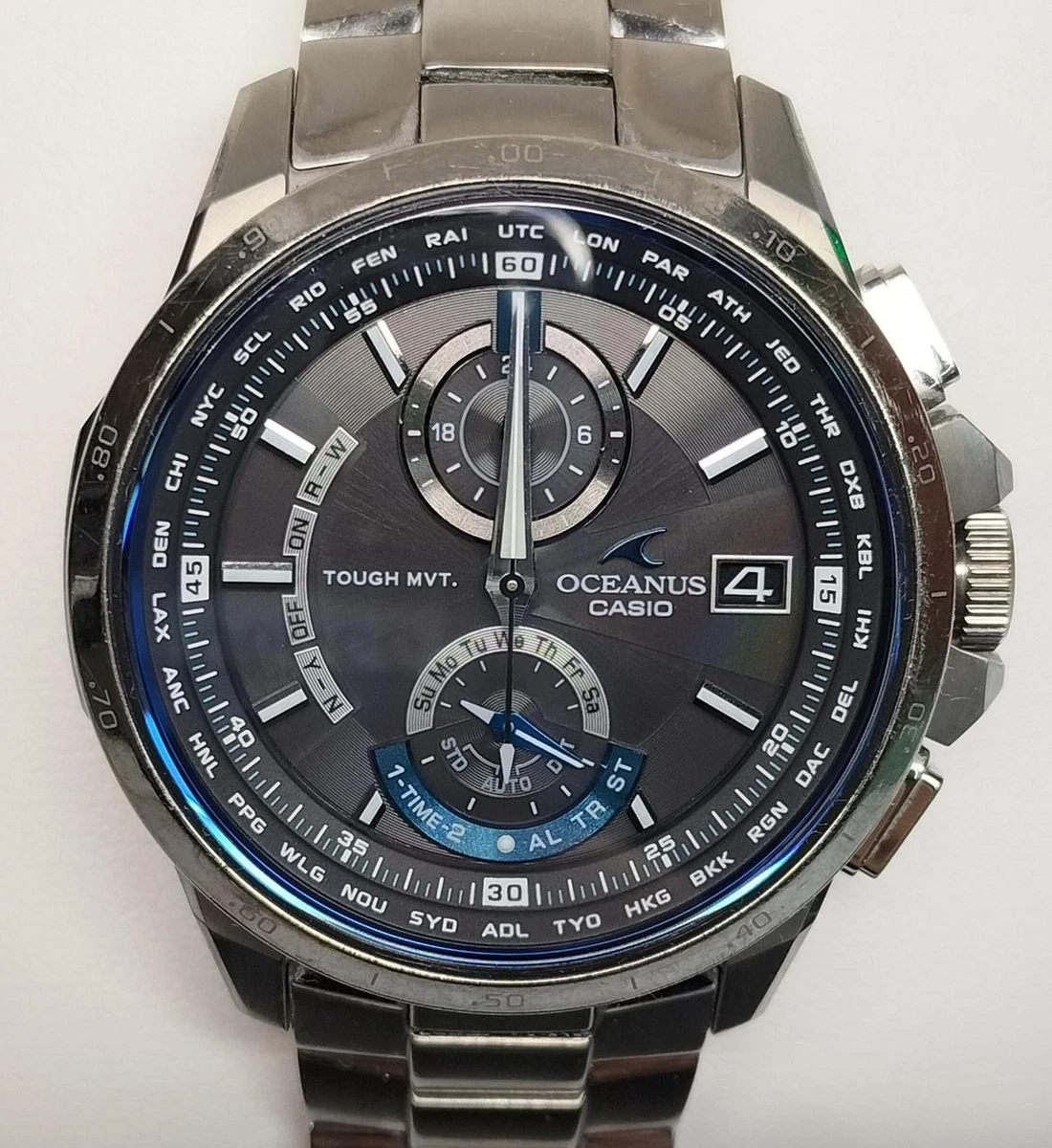 CASIO OCW-T1000 Oceanus Solar Men's Wrist Watch | eBay