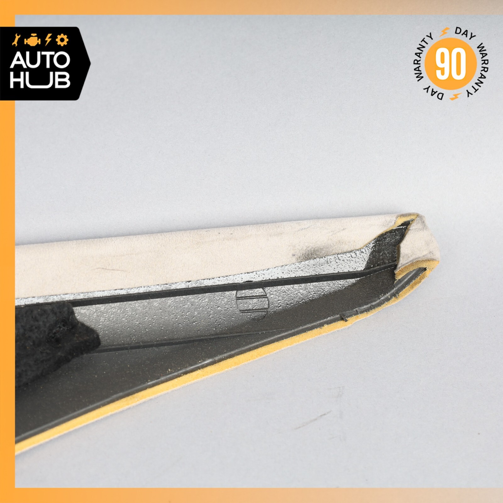 03-13 Maserati Quattroporte M139 Rear Left Quarter Upper C Pillar Suede OEM
