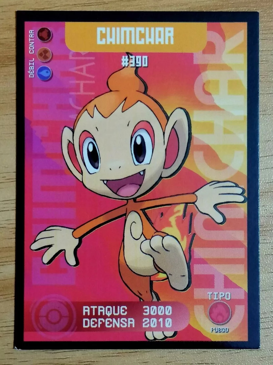 Chimchar - #390 - Pokédex