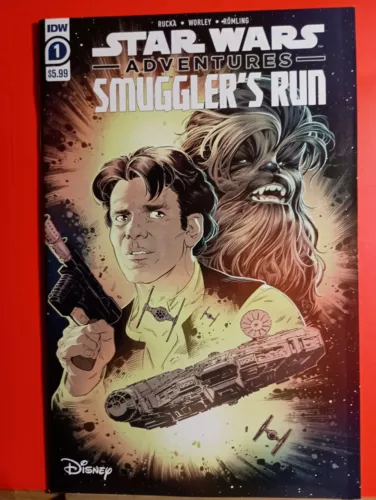 2020 IDW Comics Star Wars Adventures Smuggler's Run 1 Ingo Romling Cover Artist