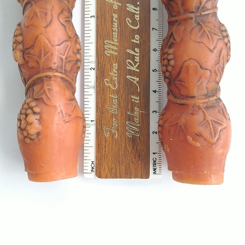 Palitos de vela vintage Adam Gies Fulda arte en cera Gautsch Wachskunst Alemania sin usar - Imagen 15 de 22