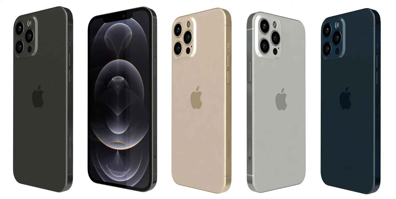 Apple iPhone 12 Pro Max, 128/256/512GB - Unlocked - Good | eBay