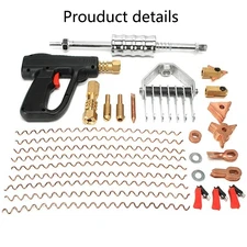86Pcs/Set Dent repair puller vehicle tool manual body micro welding machine