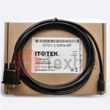 New MITSUBISHI programming cable GT01-C30R4-8P Quality Guarantee free ship 1PCS