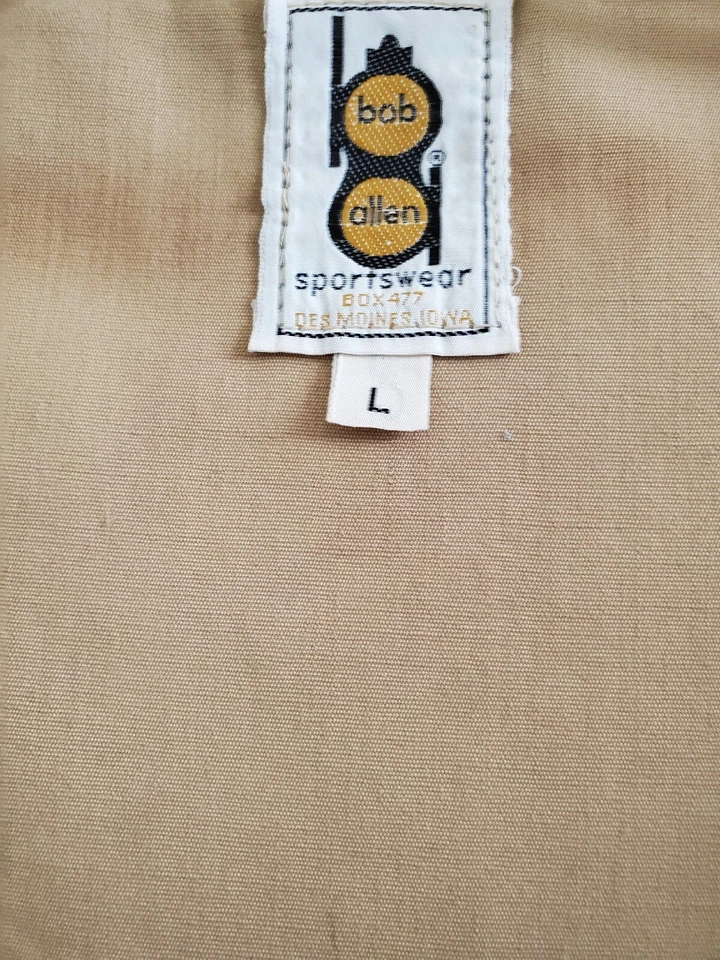 Vintage Bob Allen Sports Wear Fishing Gun Hunting Vest Pre Owned - Image 4 of 4