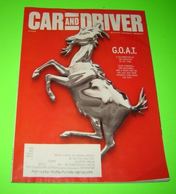 Car and Driver Magazine July 2020 - FERRARIS 