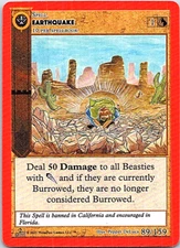 Earthquake 89/159 Metazoo Cryptid Nation 2nd Edition