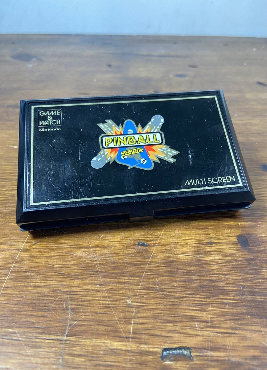Nintendo Game & And Watch PINBALL 1983 Multi Screen Console PB-59