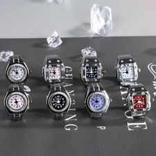 Ring watch Creative alloy shell finger watch for couples