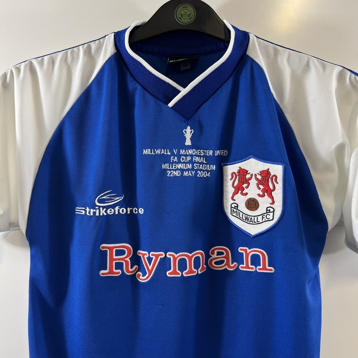 Millwall FC FA Cup Final 2004 ホームシャツ Millwall FA Cup Final 2004 Home Football Shirt 2003/04 (LB