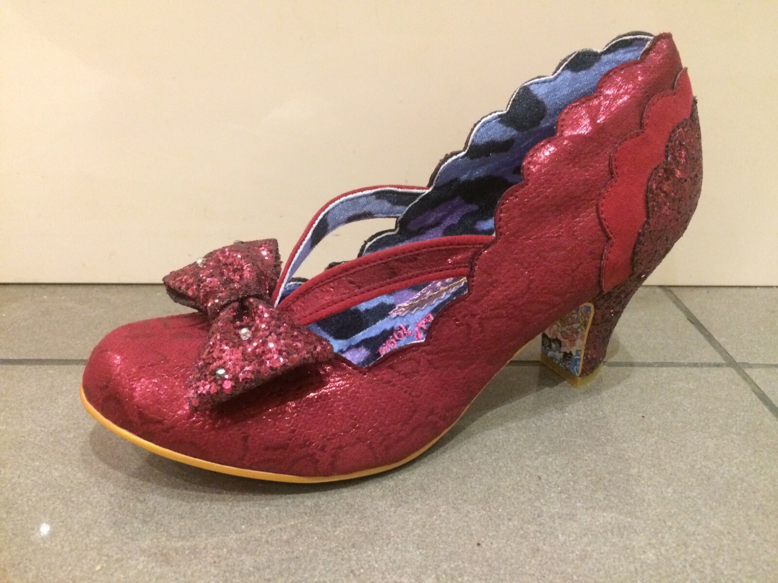 irregular choice twinkle ivory