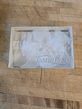 Vintage Jamie Lynn Bridal Wedding Garter Belt White Sheer New Vintage
