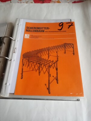 Tractor brochure, agricultural machinery brochure, No. 97 other brochures listed