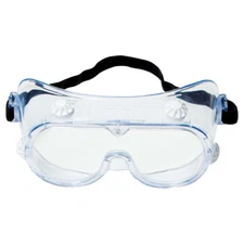 GENUINE 3M Impact Chemical Splash Resistant Goggles Eye PPE Blocks 99% UV 