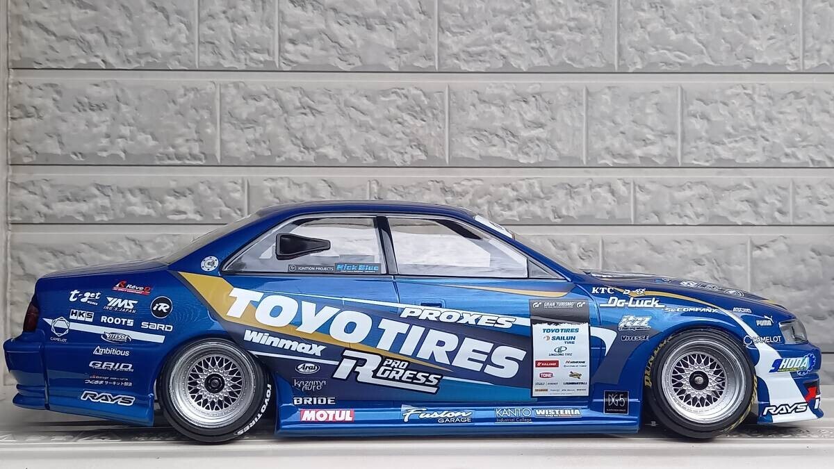 Pandora 1/10 RC Car Painted Body Toyota Chaser JZX100 Toyo