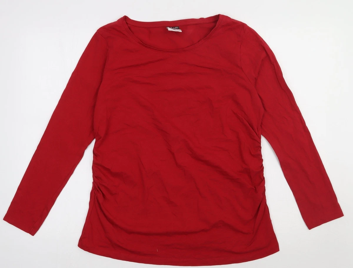 Red pullover sweatshirt sale