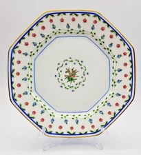 Ceralene Limoges Raynaud & Co Lafayette Octagonal Luncheon Plate La Fayette