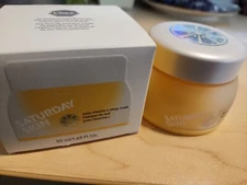 ♡ SATURDAY SKIN Yuzu Vitamin C Sleep Mask ♡ 1.69 Fl Oz New In Box