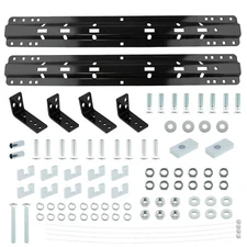 Trailer Hitch Base Rail Kit & Installation Kit for Gooseneck Fifth Wheel