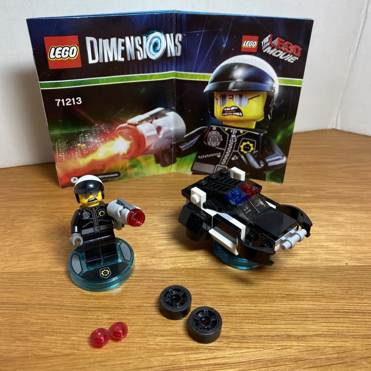 Lego Dimensions Movie BAD COP CAR &amp; Mini Figure Incomplete eBay