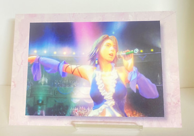 Yuna Final Fantasy X-2 Limited Postcard 2003 Square Enix Singer On The Stage