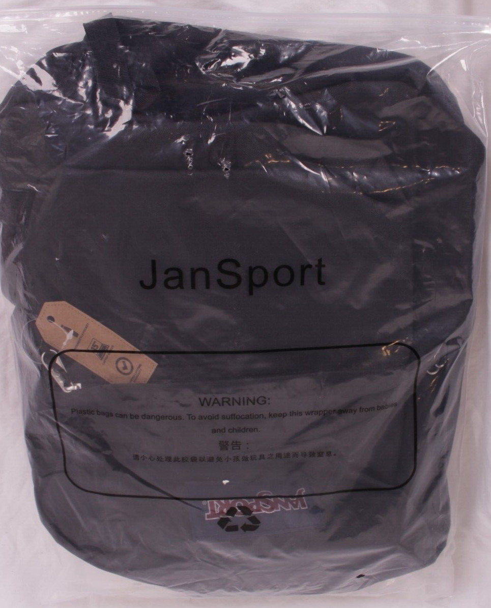 JanSport SuperBreak Plus Unisex Backpack - Black (JS0A4QUE008)