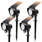 Solar Spot Lights Outdoor 2-in-1 Solar Landscape Spotlights Outdoor 180lm IP65