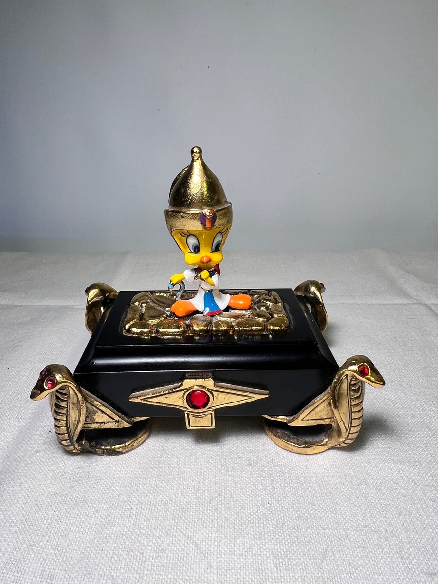 コレクション Tweety Bird by Ron Lee for Warner Bros. Ron Lee- Tweety Bird - 1994 - 4” statue - Egyptian Pharaoh- signed