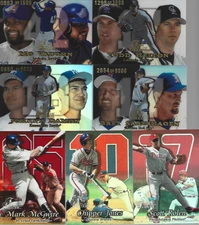 1999 FLEER FLAIR SHOWCASE ROW 1 & 2 SINGLES & RC'S***YOU PICK***