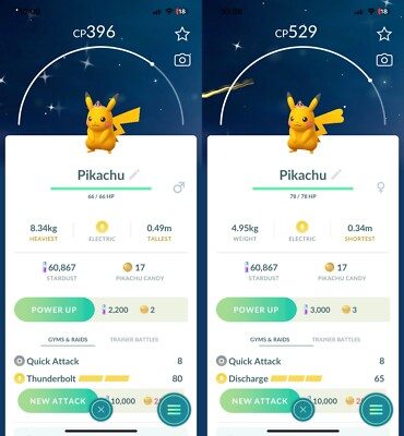 Shiny Quartz Crown Pikachu costume - Trade - Read Description