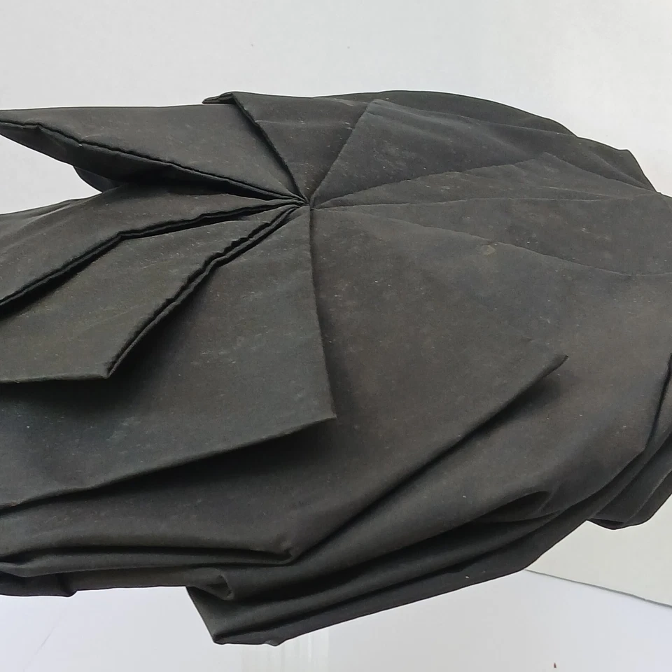 Sombrero de mujer Vera Whistler original negro vintage años 60 Foto 3 de 4