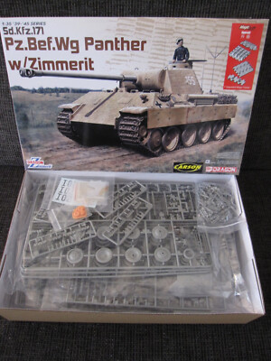 Sd.Kfz 171 Pz.Bef.Wg Panther mit Zimmerit von Dragon im Maßstab 1:35 *NEU*